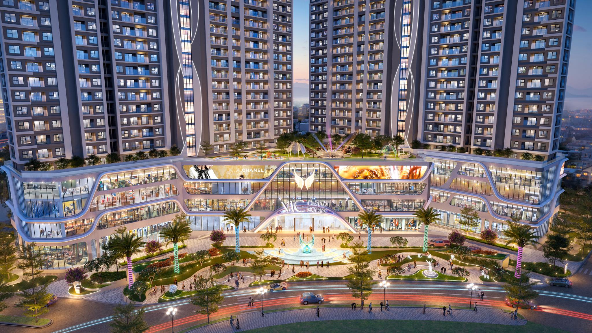 tiện ích dự án vic grand square việt trì