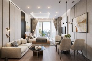 nội thất căn hộ vic grand square việt trì
